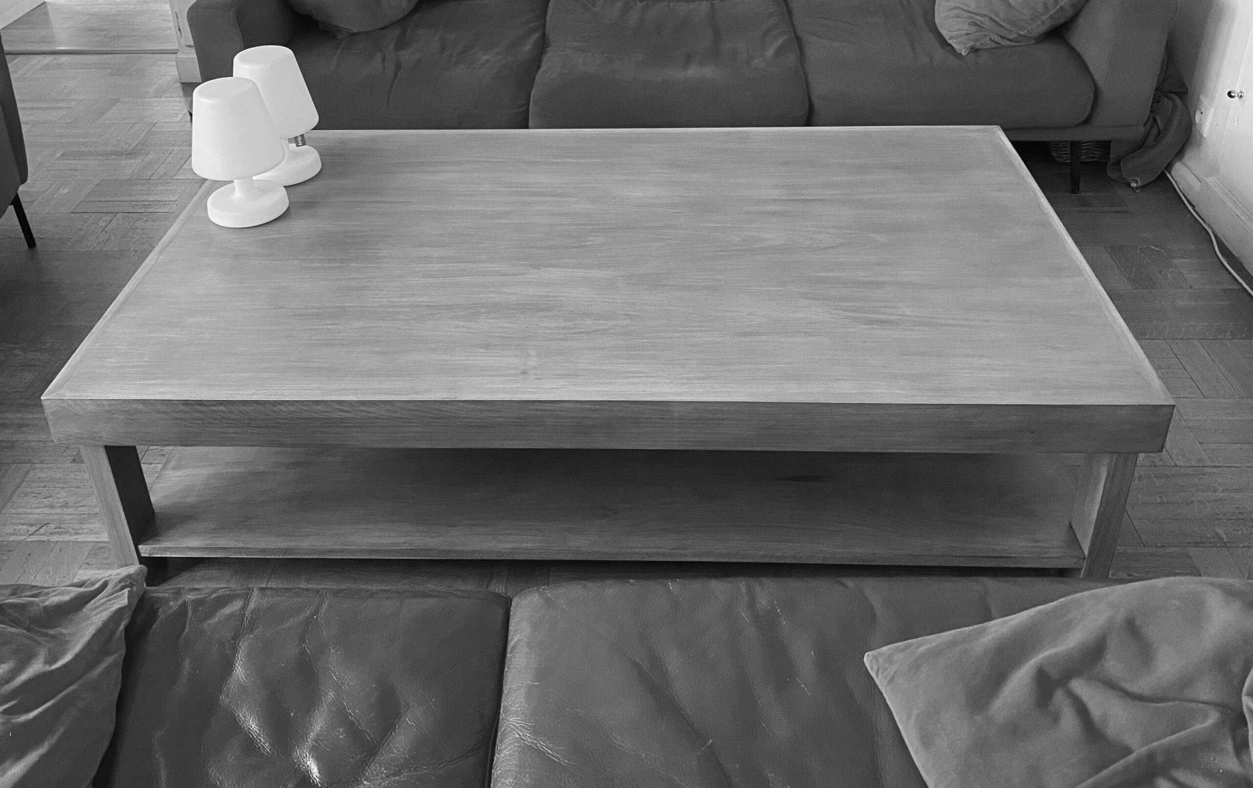 table basse fournier 2a n&b
